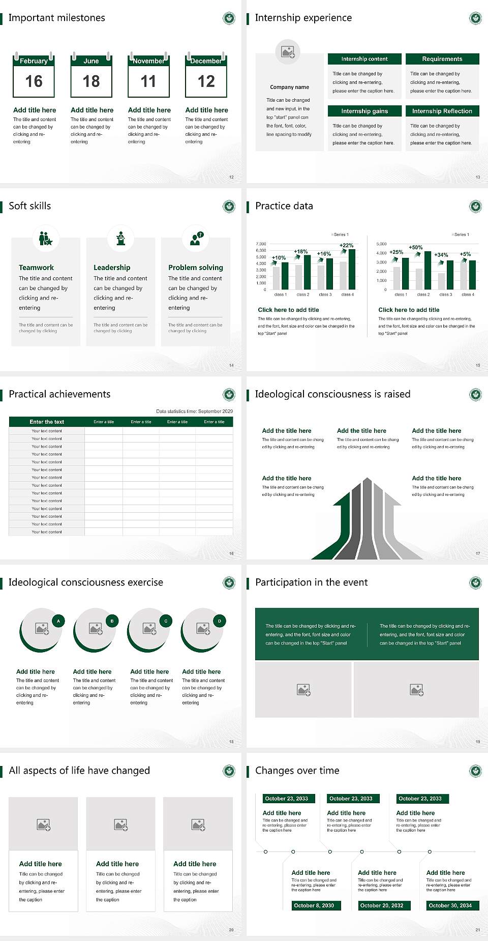 University of Hawaii at Manoa National Scholarship Defense PPT Template4:3 ratio PPT effect preview image3