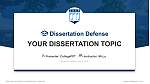 University of Maine Graduation Thesis Defense PPT Template