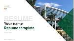 University of Miami Resume PPT Template