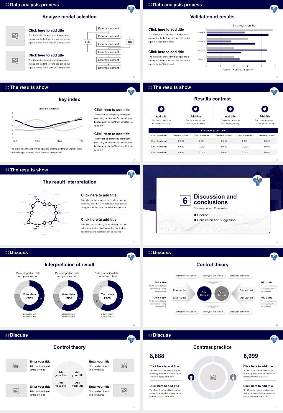 University of East-West Medicine Graduation Thesis Defense PPT Template16:9 ratio PPT effect preview image5