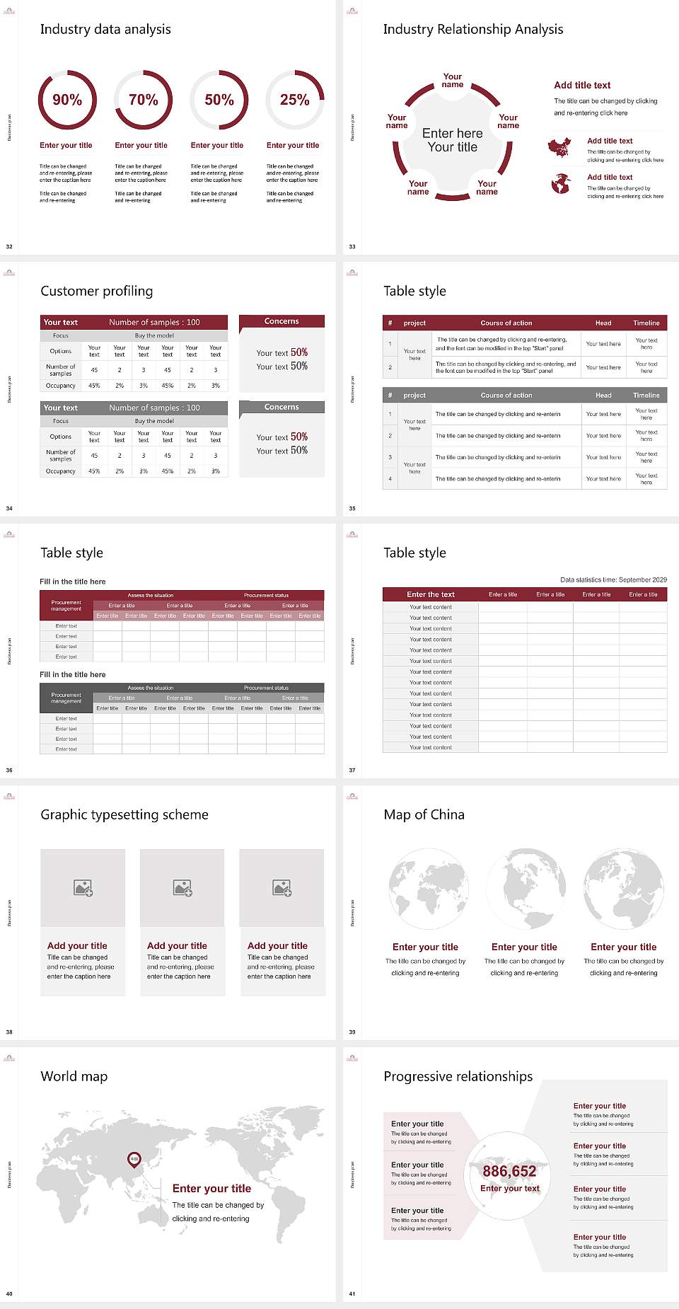 University of Maryland Eastern Shore Competition/Entrepreneurship Contest PPT Template4:3 ratio PPT effect preview image5
