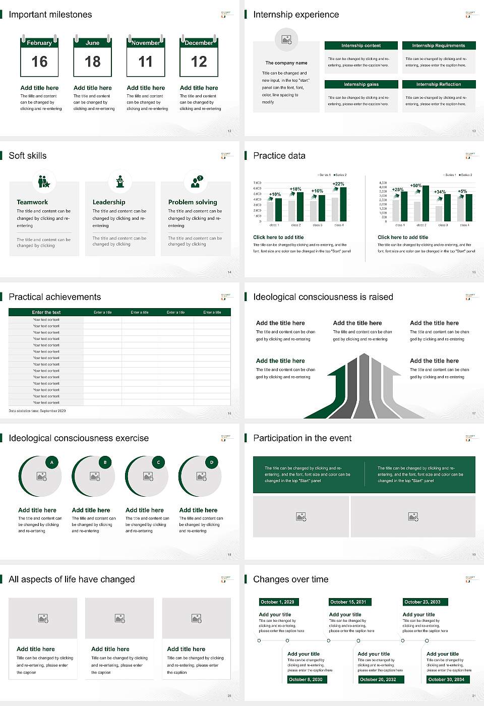 University of Miami National Scholarship Defense PPT Template16:9 ratio PPT effect preview image3