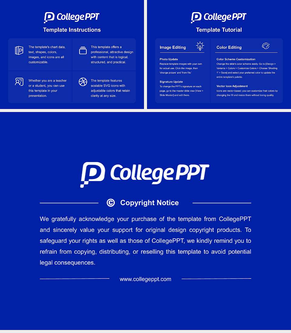 University of Florida Course/Courseware Creation PPT Template4:3 ratio PPT effect preview image5