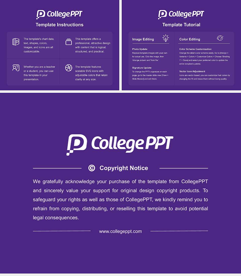 University of Evansville Academic Presentation/Research Findings Report PPT Template4:3 ratio PPT effect preview image5