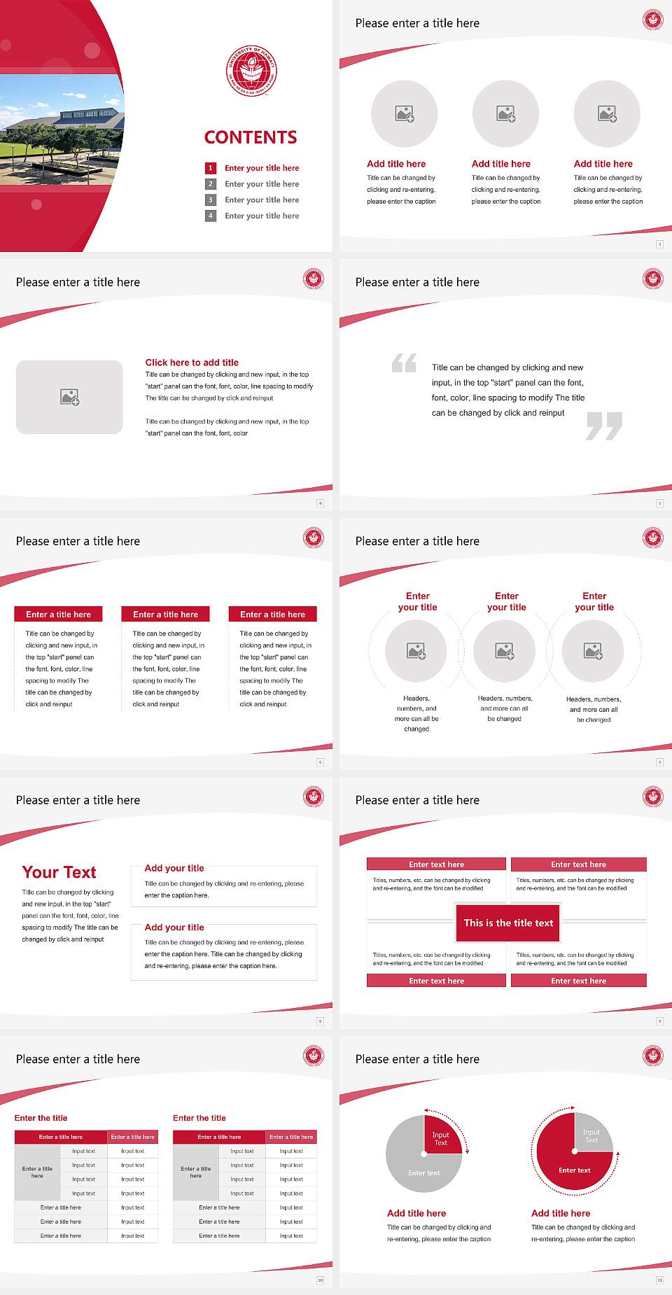 University of Hawaii-West Oahu Course/Courseware Creation PPT Template4:3 ratio PPT effect preview image2