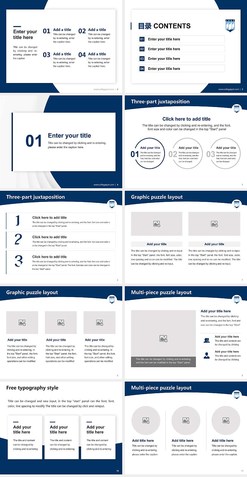 University of Maine at Machias Academic Presentation/Research Findings Report PPT Template4:3 ratio PPT effect preview image2
