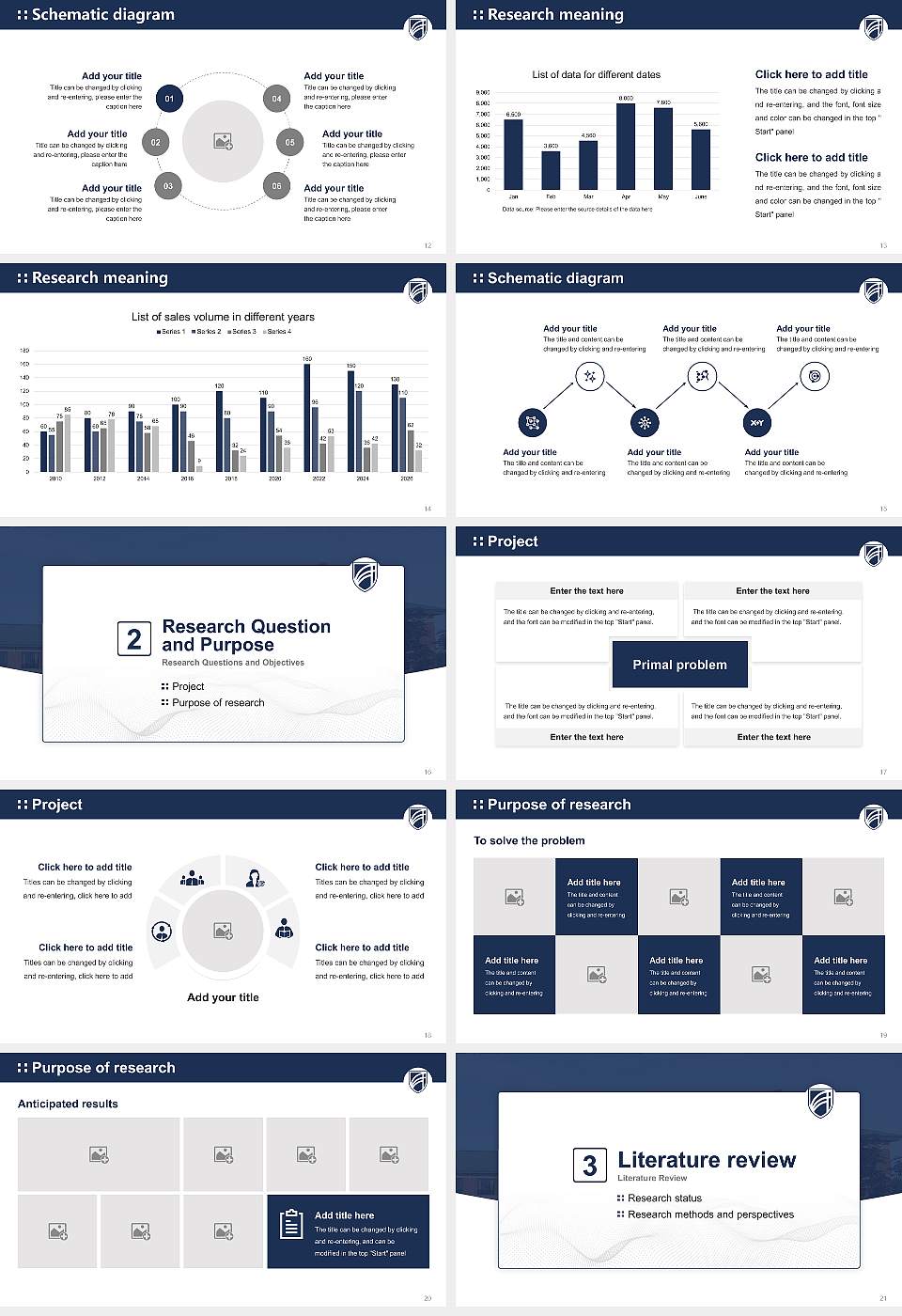 University of Maine at Augusta Graduation Thesis Defense PPT Template16:9 ratio PPT effect preview image3