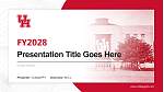 University of Houston Akademik Templat PPT