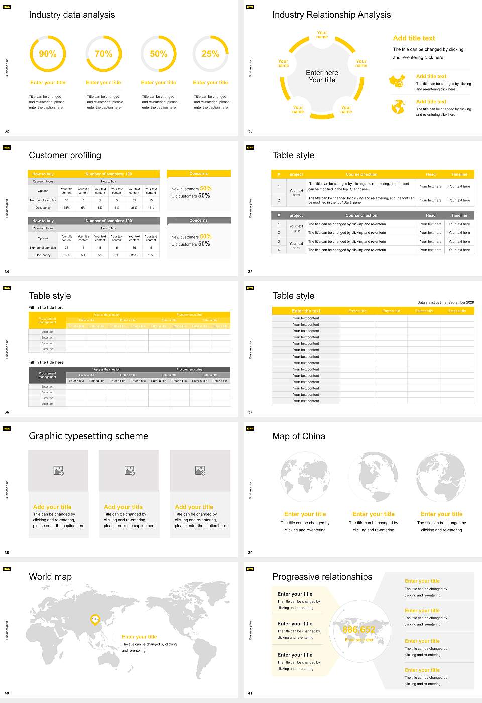 University of Iowa Competition/Entrepreneurship Contest PPT Template16:9 ratio PPT effect preview image5