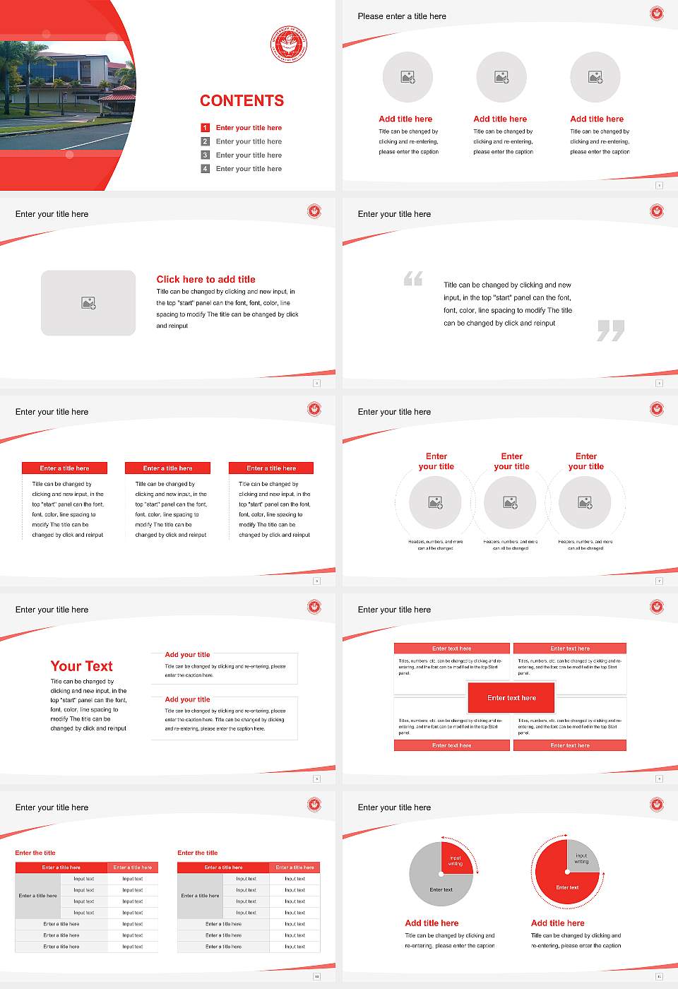 University of Hawaii at Hilo Course/Courseware Creation PPT Template16:9 ratio PPT effect preview image2