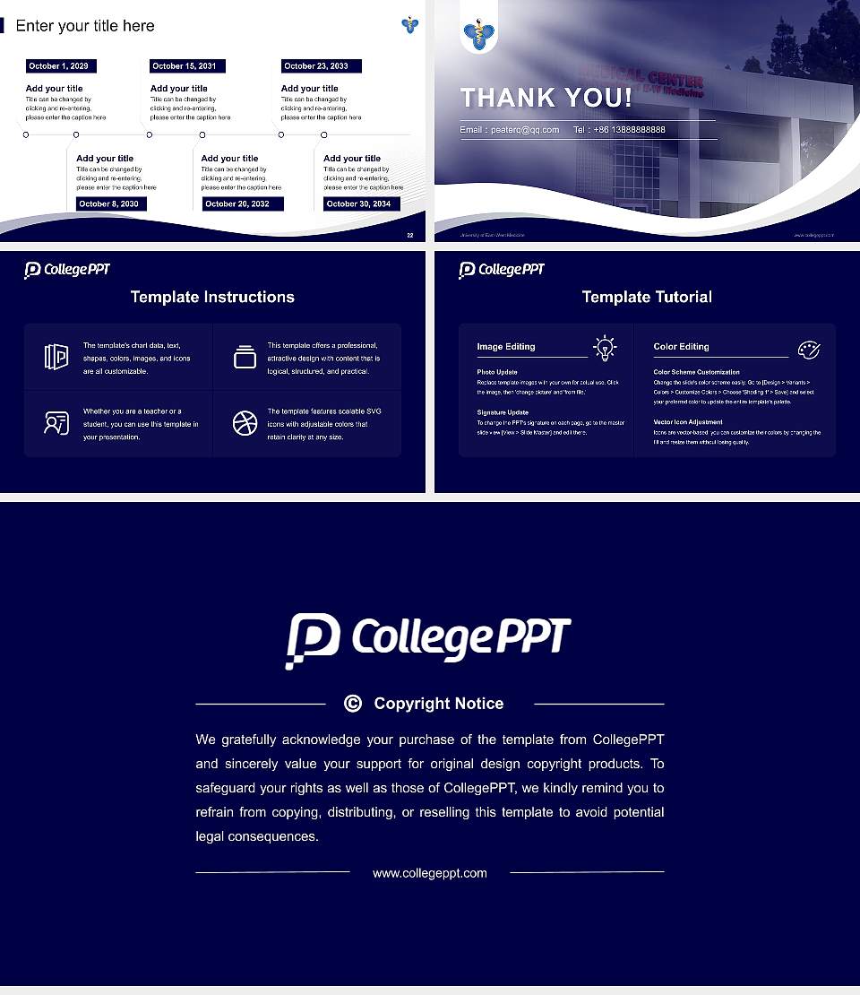 University of East-West Medicine Lecture Sharing and Networking Event PPT Template16:9 ratio PPT effect preview image4