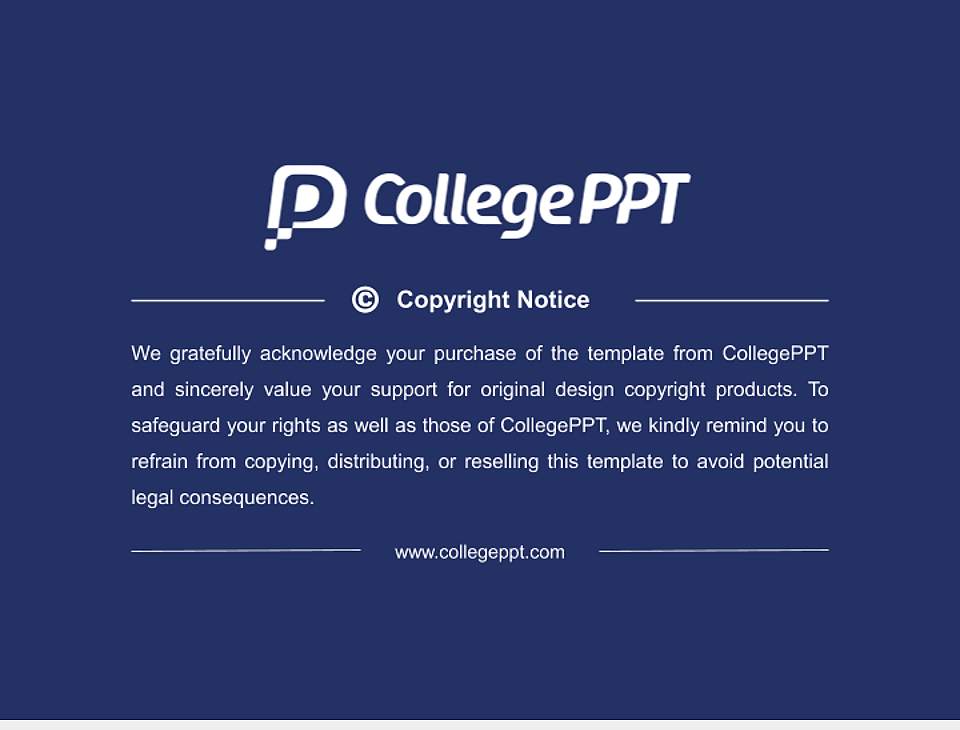 University of Mary General Purpose PPT Template4:3 ratio PPT effect preview image6