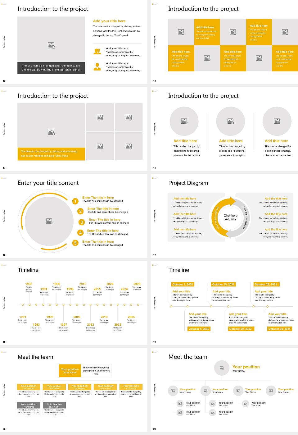 University of Idaho Competition/Entrepreneurship Contest PPT Template16:9 ratio PPT effect preview image3
