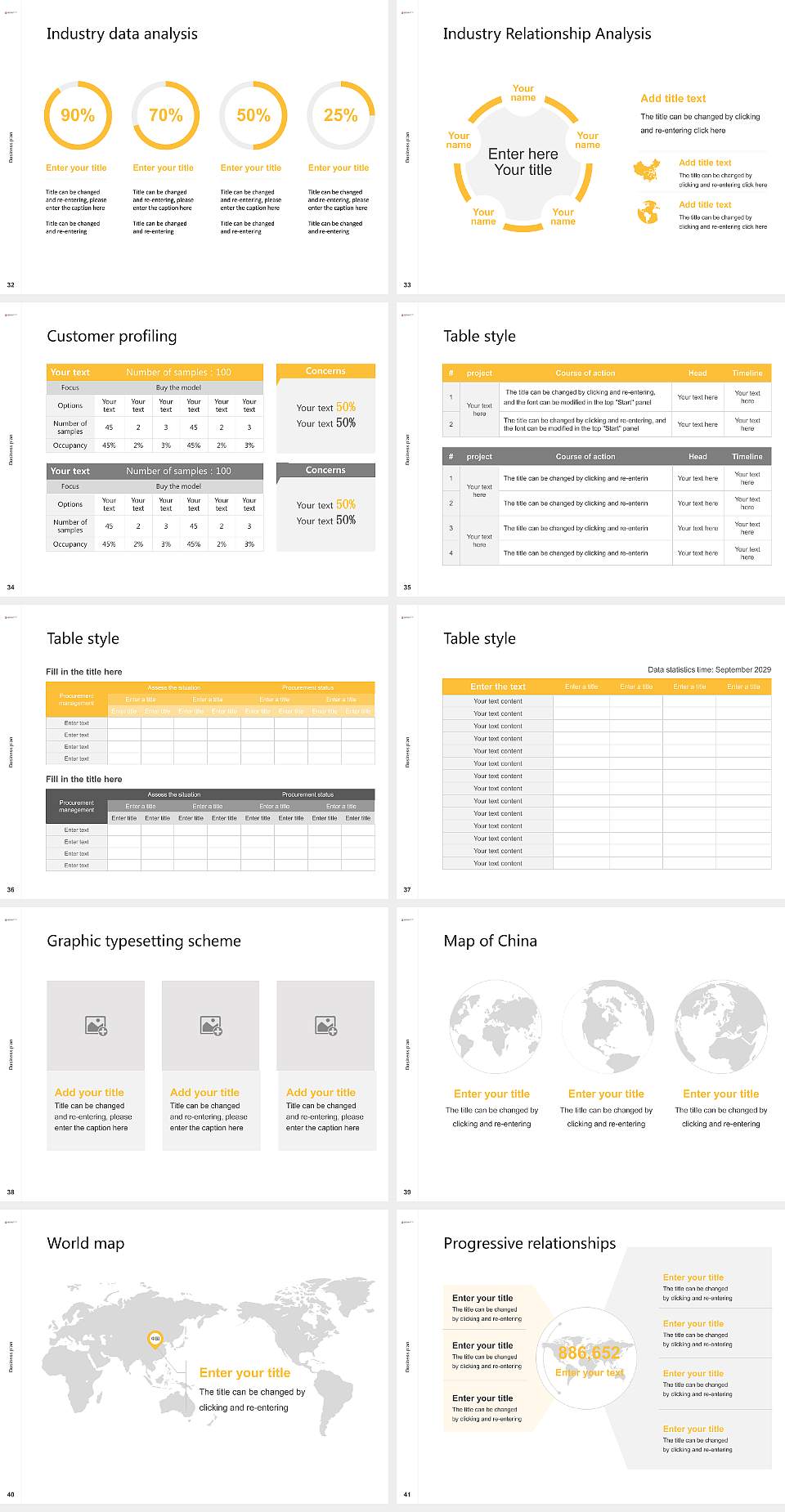 University of Maryland Global Campus Competition/Entrepreneurship Contest PPT Template4:3 ratio PPT effect preview image5