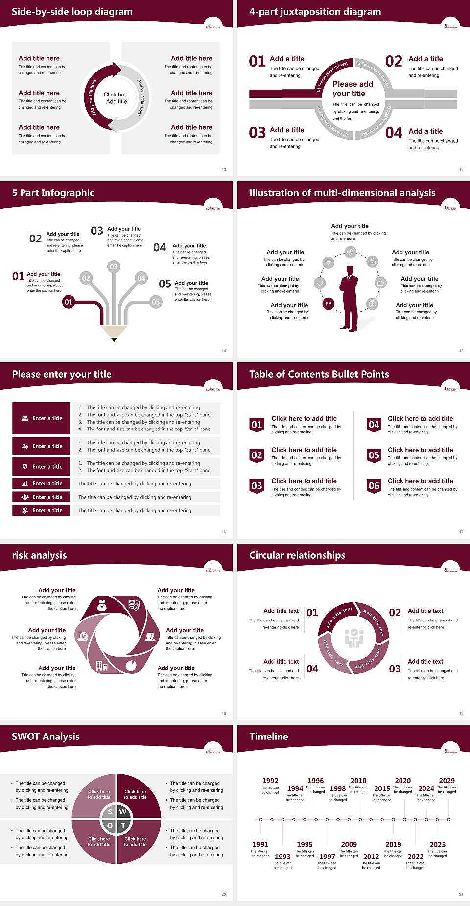 University of Maine at Farmington Academic Presentation/Research Findings Report PPT Template4:3 ratio PPT effect preview image3