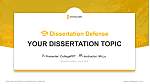 University of Idaho Graduation Thesis Defense PPT Template