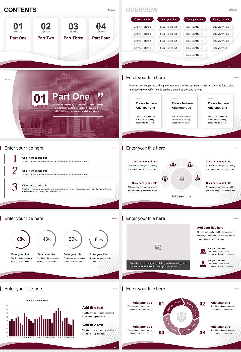 University of Maine at Farmington Lecture Sharing and Networking Event PPT Template16:9 ratio PPT effect preview image2