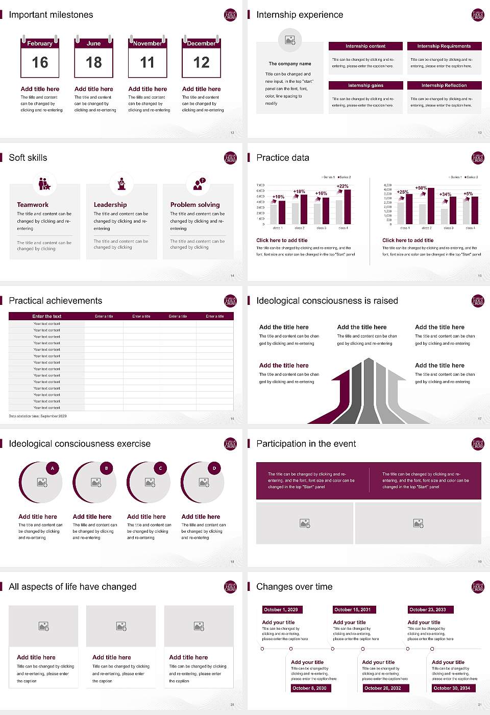 University of Holy Cross National Scholarship Defense PPT Template16:9 ratio PPT effect preview image3