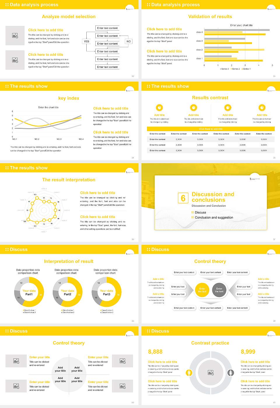 University of Maryland, Baltimore Graduation Thesis Defense PPT Template16:9 ratio PPT effect preview image5