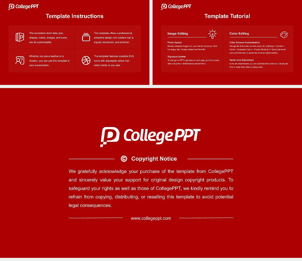 University of Louisville Academic Presentation/Research Findings Report PPT Template16:9 ratio PPT effect preview image5