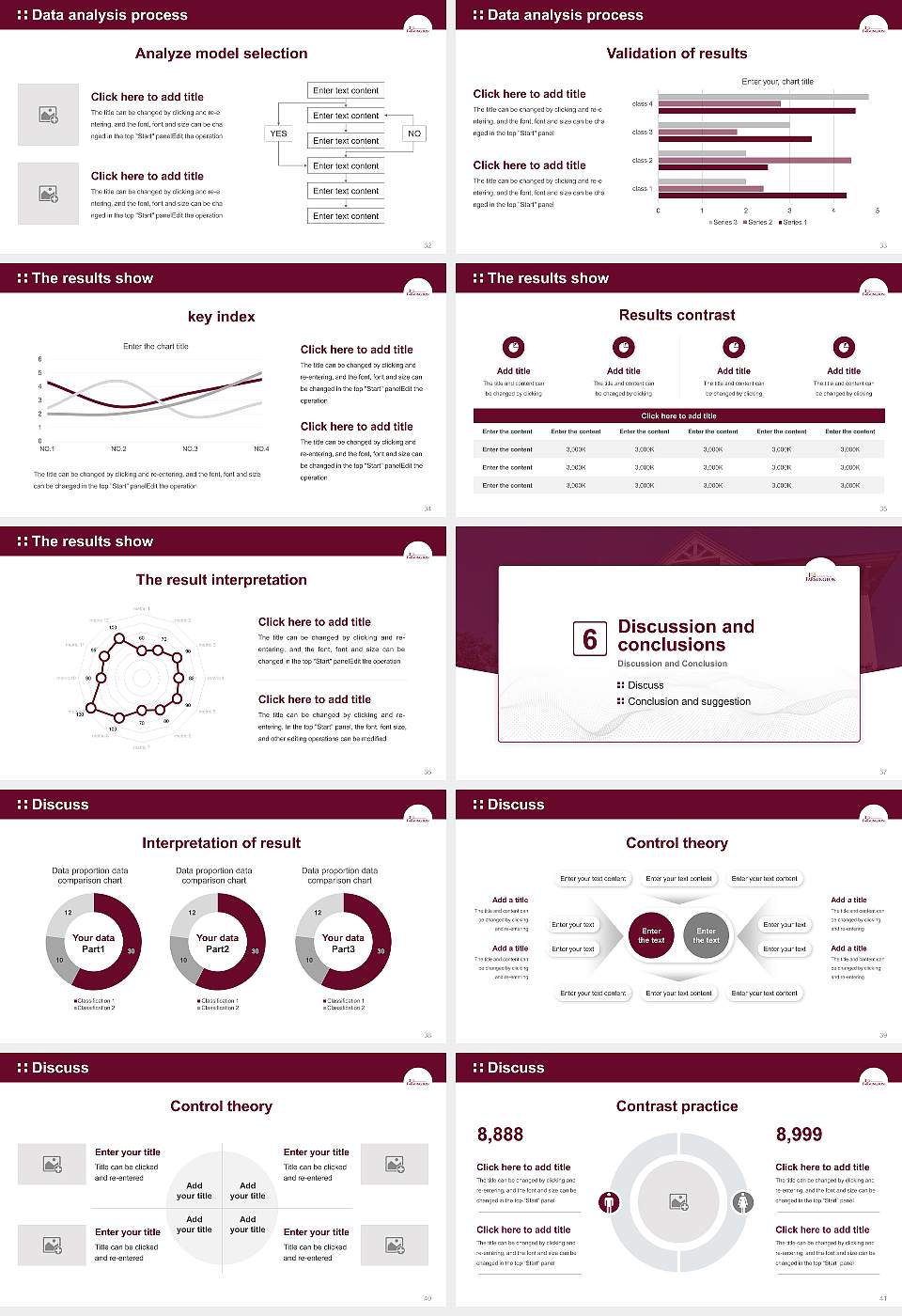 University of Maine at Farmington Graduation Thesis Defense PPT Template16:9 ratio PPT effect preview image5