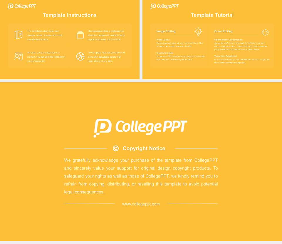 University of Maryland Global Campus Course/Courseware Creation PPT Template16:9 ratio PPT effect preview image5