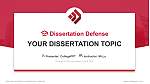 University of West Los Angeles Graduation Thesis Defense PPT Template