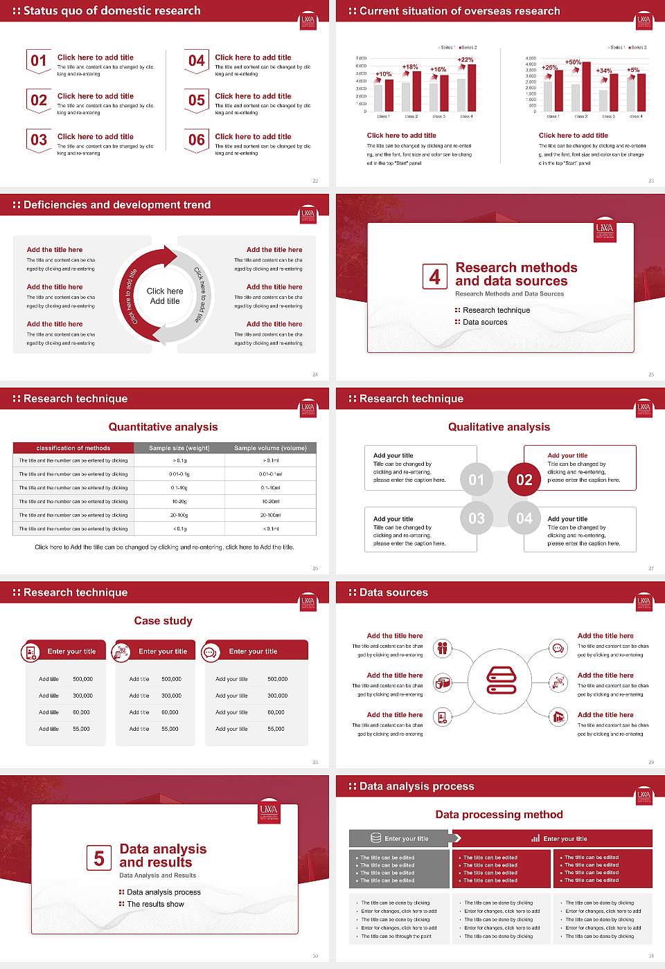 University of West Alabama Graduation Thesis Defense PPT Template16:9 ratio PPT effect preview image4