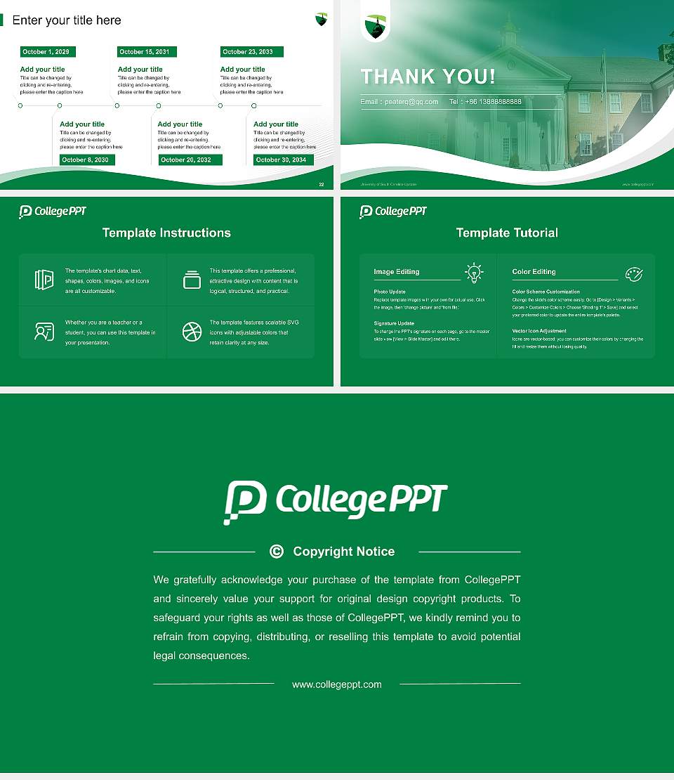 University of South Carolina-Upstate Lecture Sharing and Networking Event PPT Template16:9 ratio PPT effect preview image4