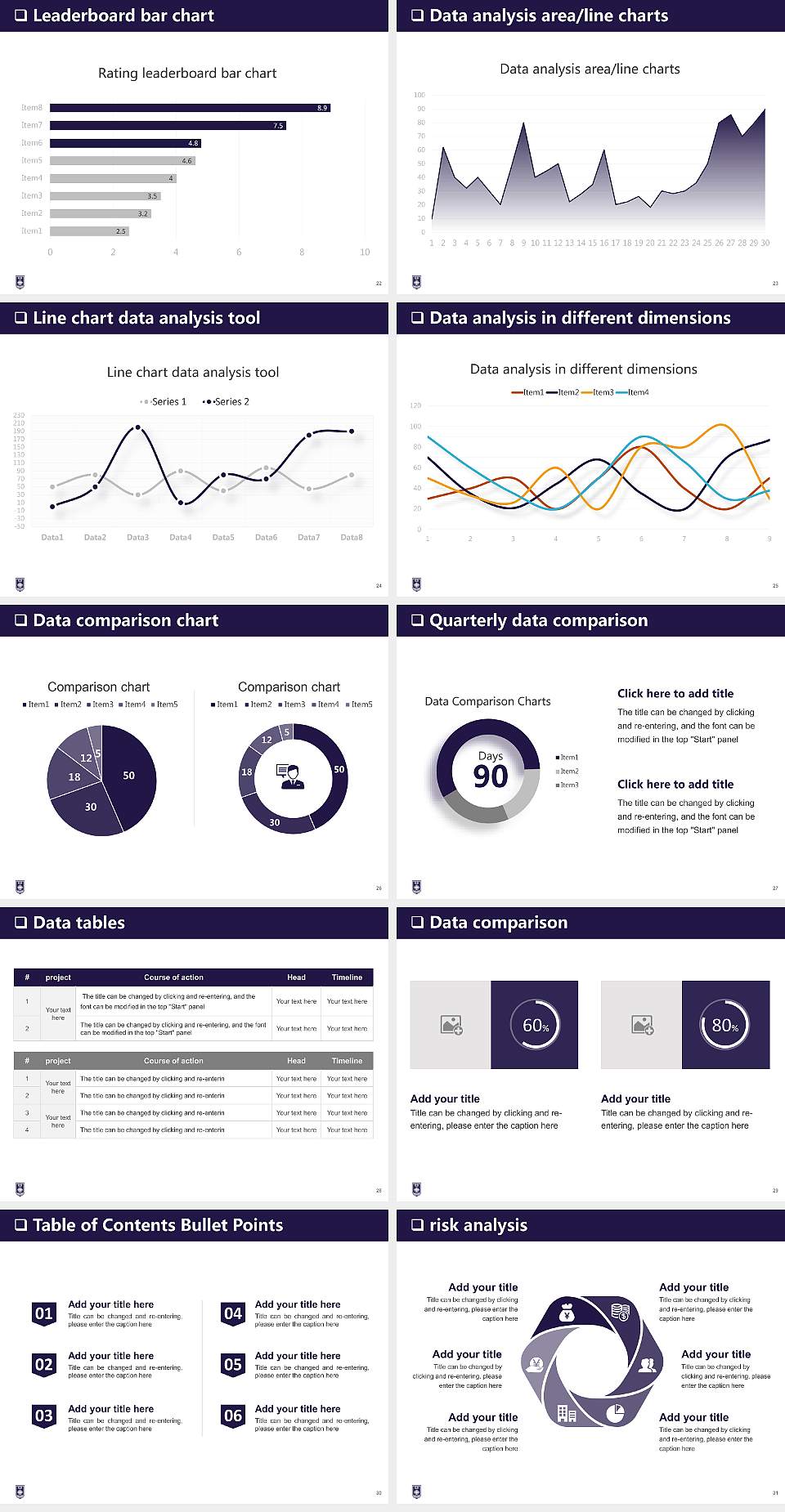 University of Portland General Purpose PPT Template4:3 ratio PPT effect preview image4