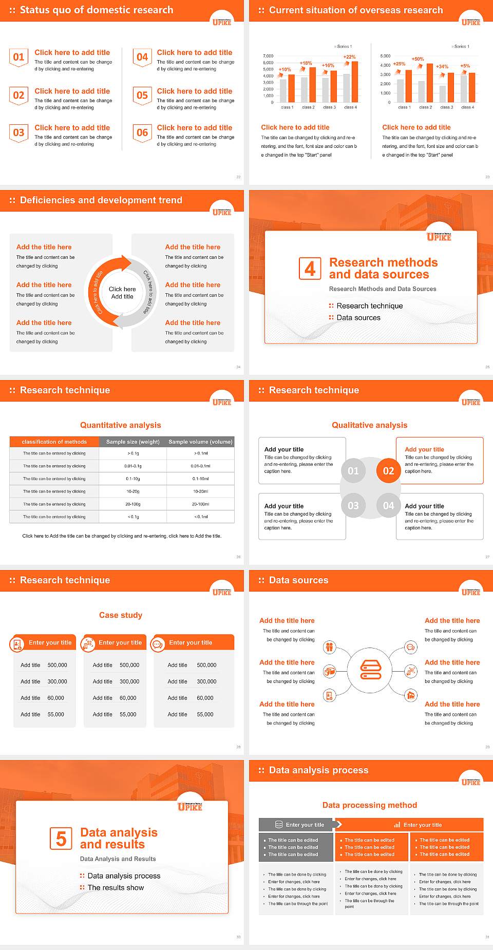 University of Pikeville Graduation Thesis Defense PPT Template4:3 ratio PPT effect preview image4