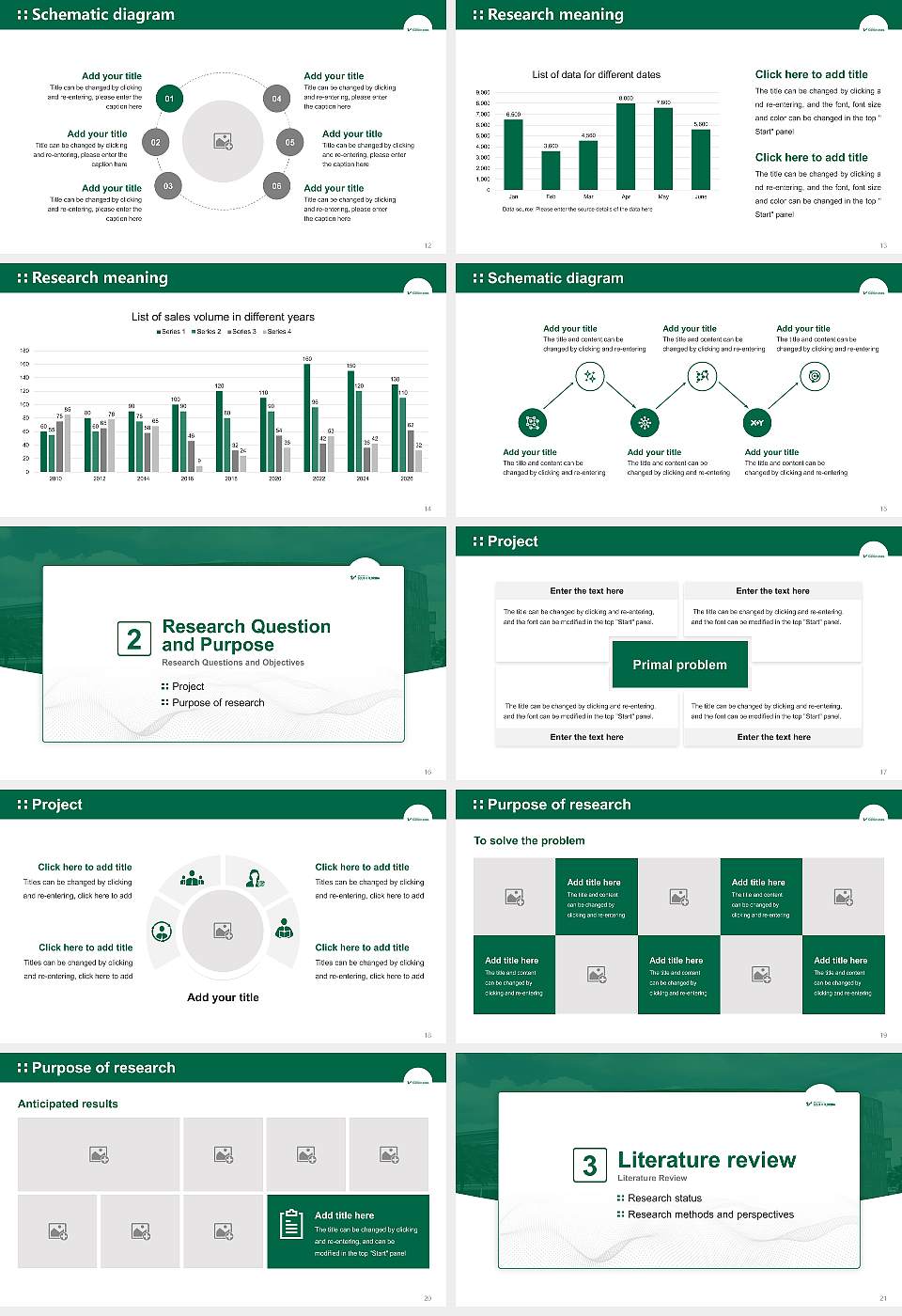University of South Florida Graduation Thesis Defense PPT Template16:9 ratio PPT effect preview image3