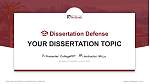 University of Redlands Graduation Thesis Defense PPT Template