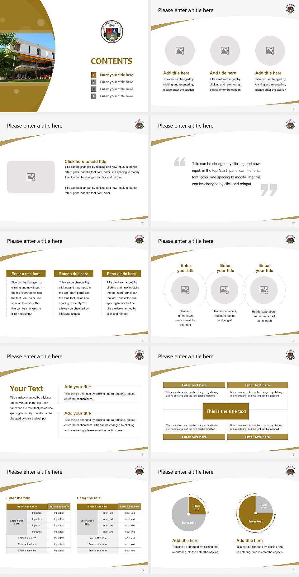 University of Puerto Rico-Arecibo Course/Courseware Creation PPT Template4:3 ratio PPT effect preview image2