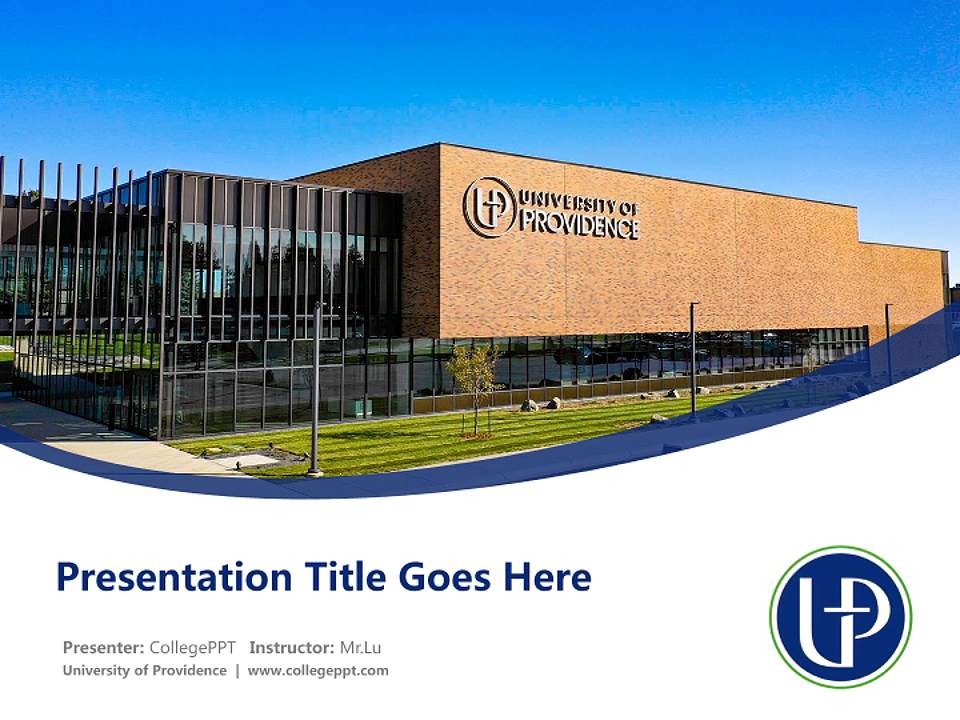 University of Providence Course/Courseware Creation PPT Template4:3 ratio PPT effect preview image5