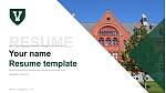 University of Vermont Resume PPT Template