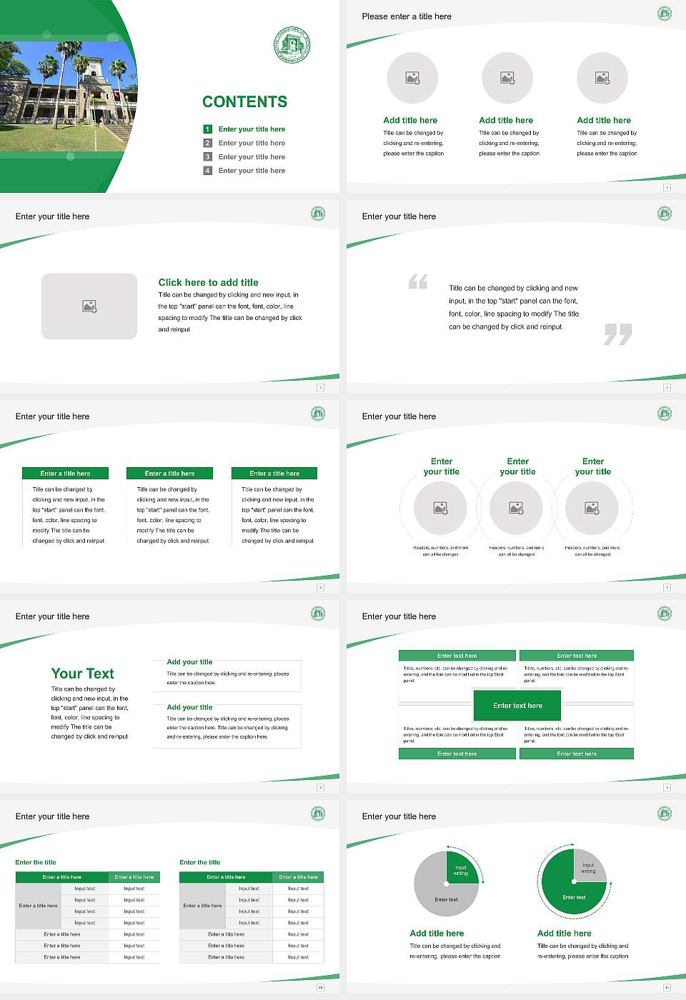 University of Puerto Rico-Mayaguez Course/Courseware Creation PPT Template16:9 ratio PPT effect preview image2