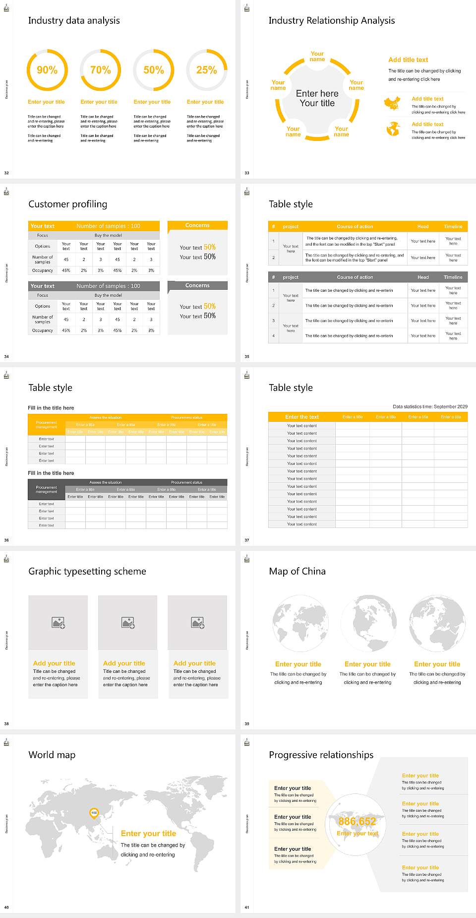 University of Southern Mississippi Competition/Entrepreneurship Contest PPT Template4:3 ratio PPT effect preview image5