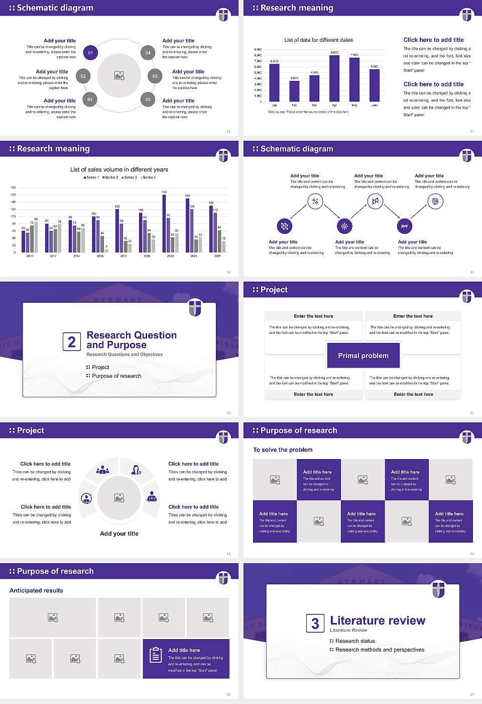 University of Sioux Falls Graduation Thesis Defense PPT Template16:9 ratio PPT effect preview image3