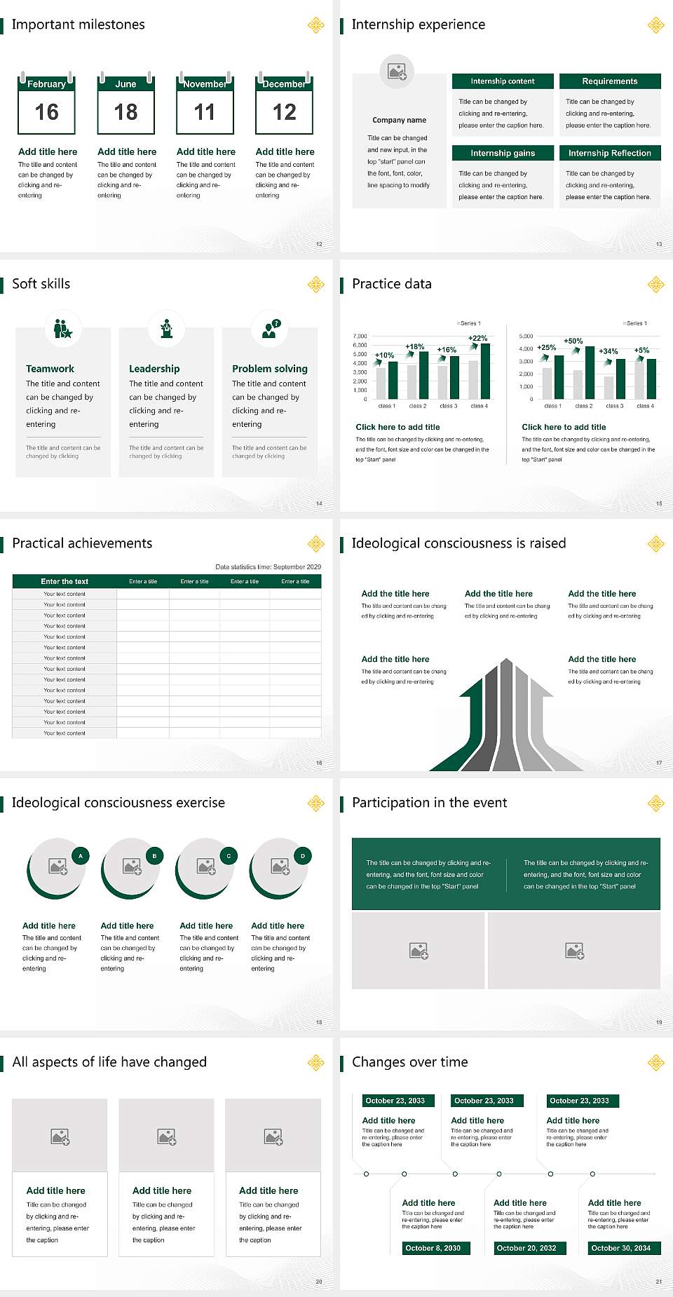 University of San Francisco National Scholarship Defense PPT Template4:3 ratio PPT effect preview image3