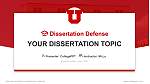 University of Utah Disputation Powerpoint Vorlage