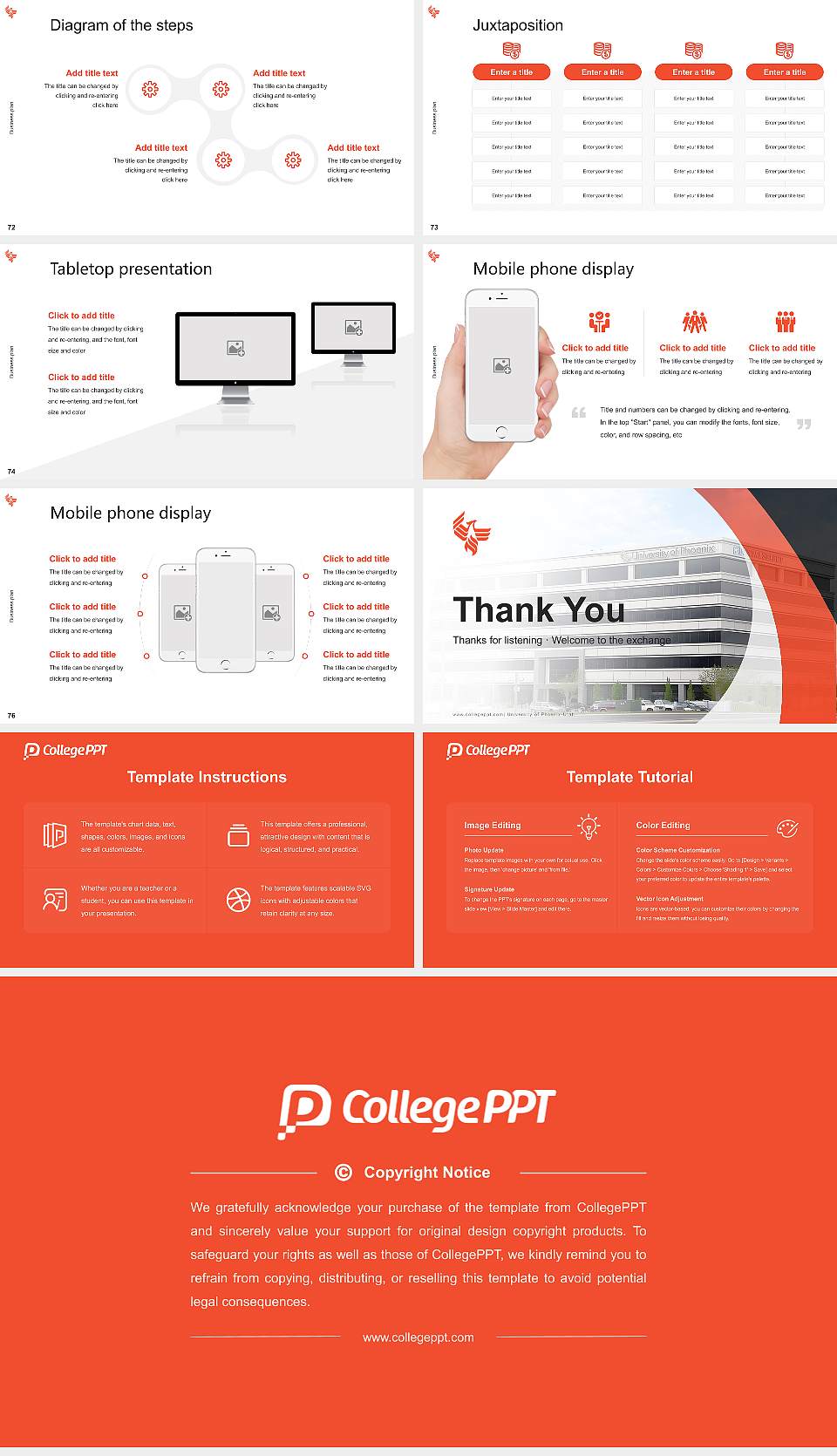 University of Phoenix-Utah Competition/Entrepreneurship Contest PPT Template16:9 ratio PPT effect preview image9