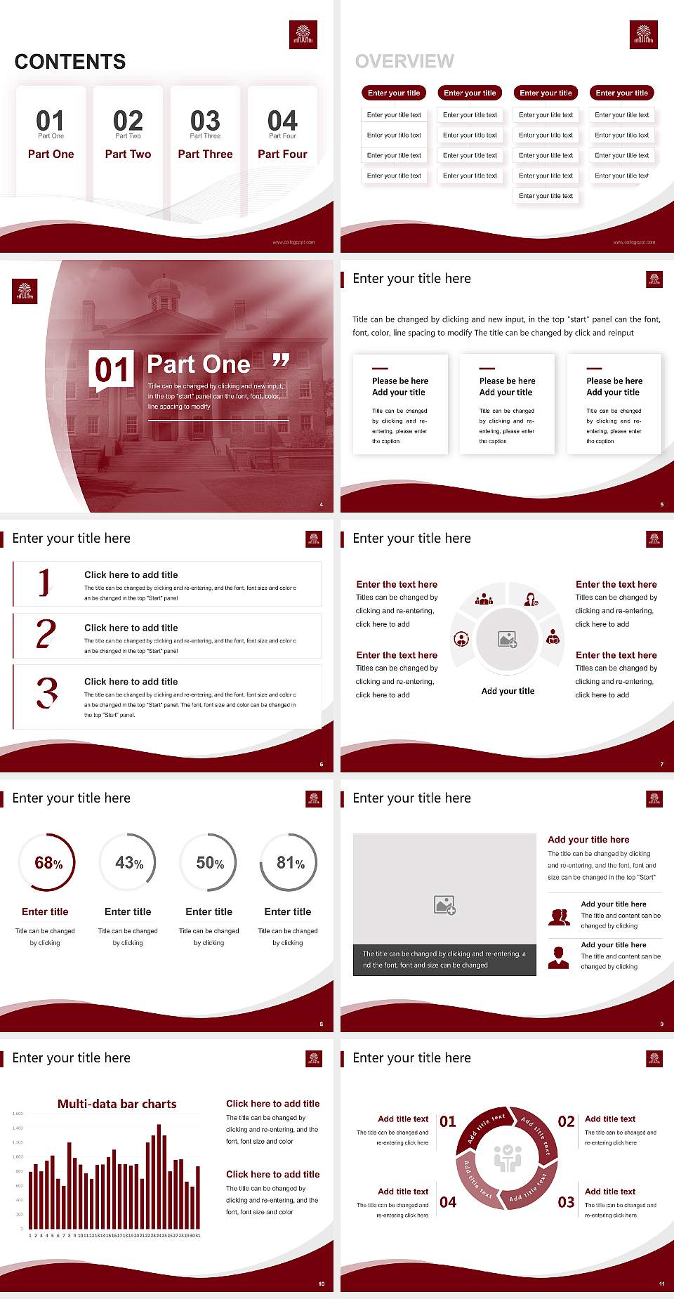 University of South Carolina-Columbia Lecture Sharing and Networking Event PPT Template4:3 ratio PPT effect preview image2