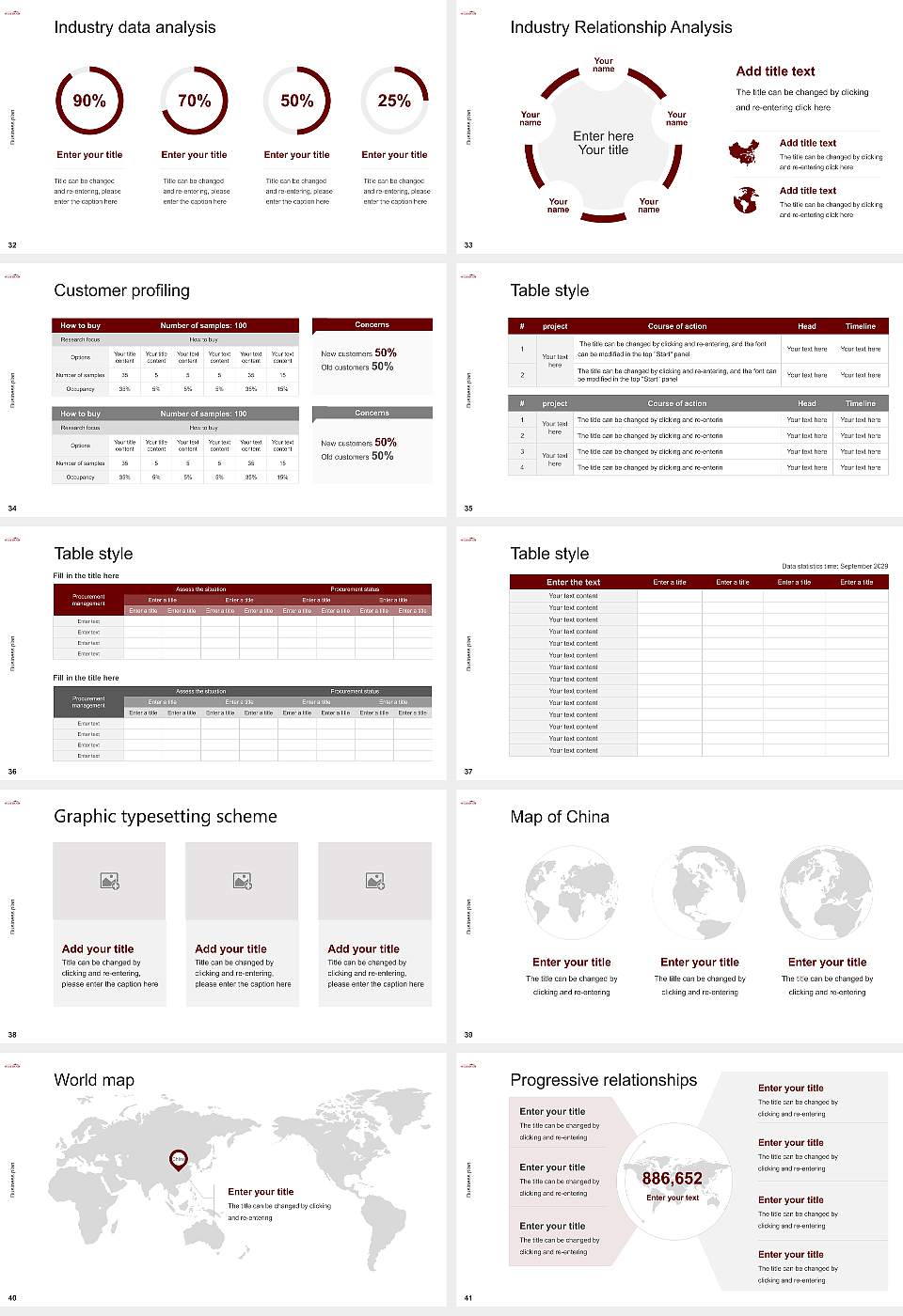 University of Puget Sound Competition/Entrepreneurship Contest PPT Template16:9 ratio PPT effect preview image5