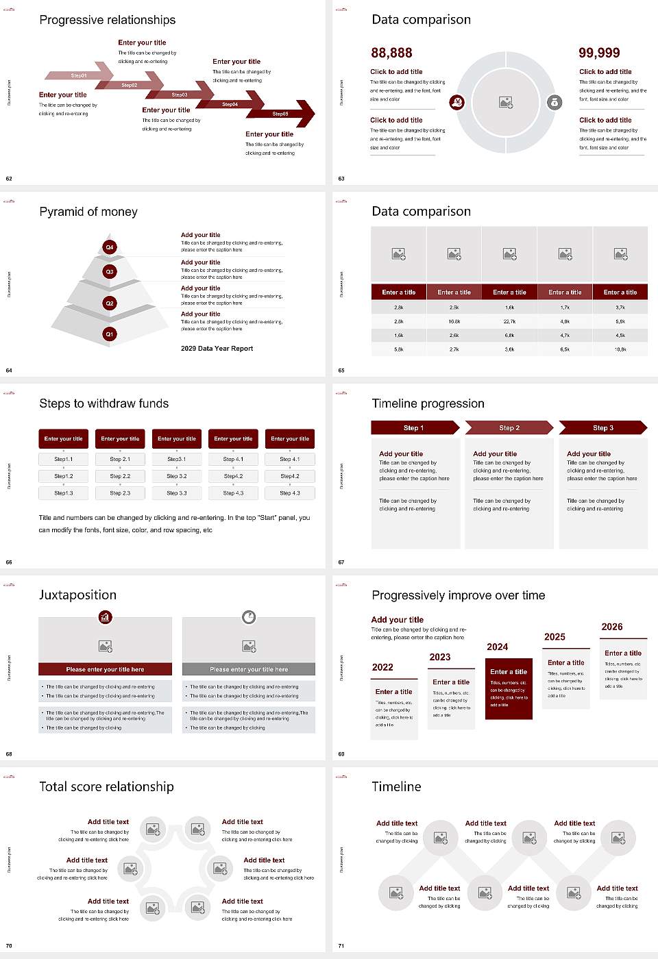 University of Puget Sound Competition/Entrepreneurship Contest PPT Template16:9 ratio PPT effect preview image8