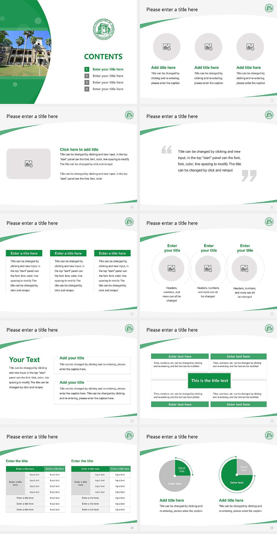 University of Puerto Rico-Mayaguez Course/Courseware Creation PPT Template4:3 ratio PPT effect preview image2