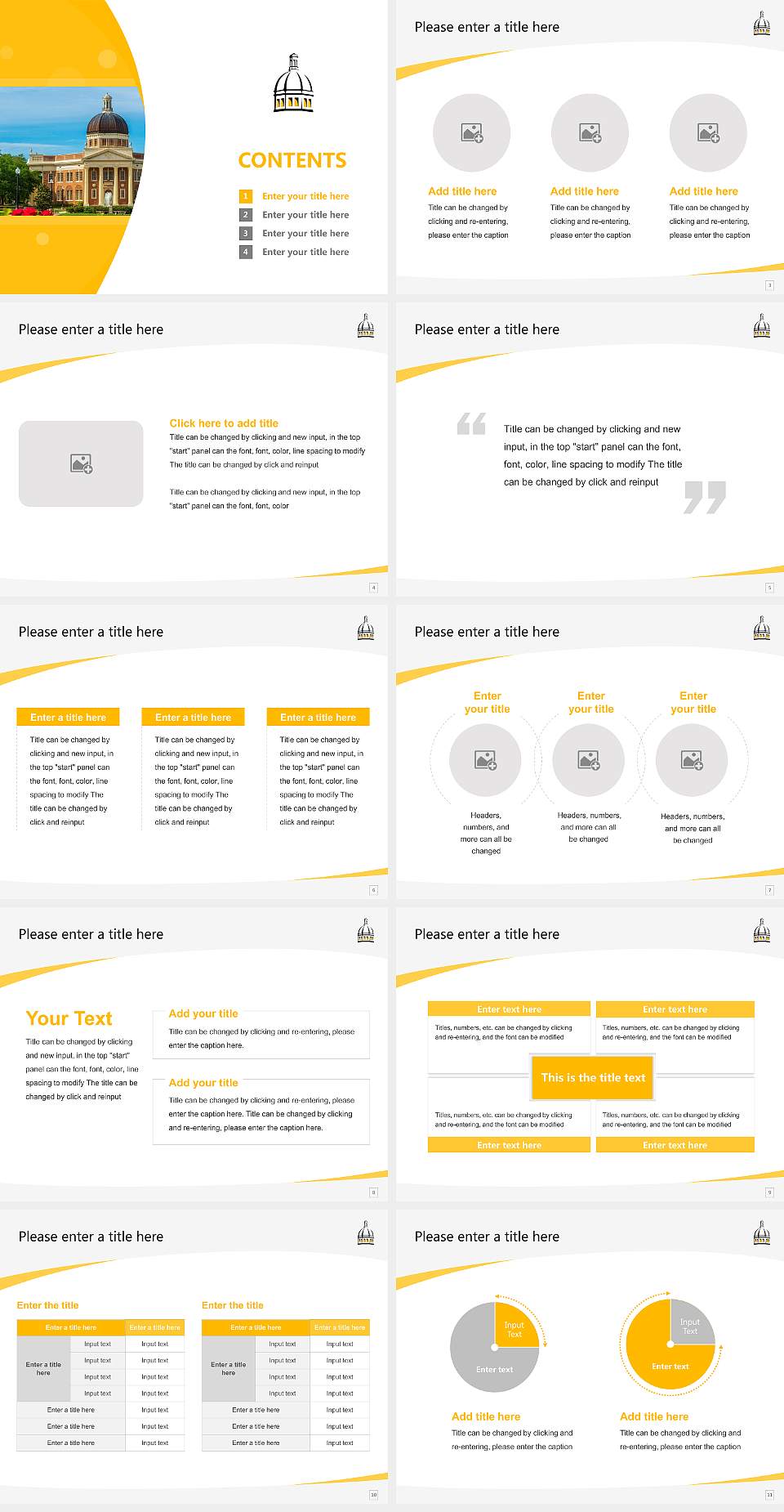 University of Southern Mississippi Course/Courseware Creation PPT Template4:3 ratio PPT effect preview image2