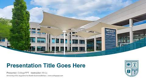 University of St. Augustine for Health Sciences(Dallas) Course/Courseware Creation PPT Template
