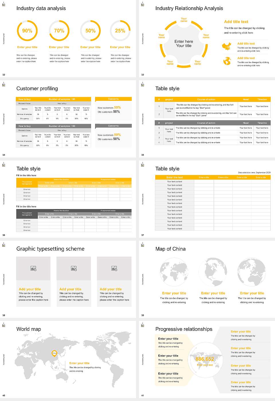 University of Southern Mississippi Competition/Entrepreneurship Contest PPT Template16:9 ratio PPT effect preview image5