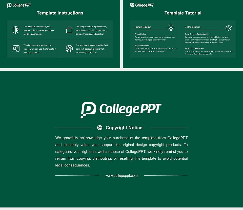 University of San Francisco Course/Courseware Creation PPT Template16:9 ratio PPT effect preview image5